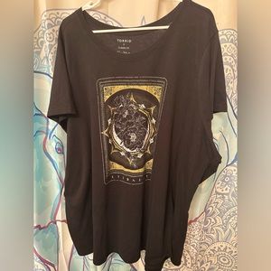 Torrid Tarot Card Black T Shirt size 5